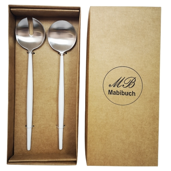 Mabibuch – Salad Server / Fork and Spoon Salad Server – 2 Piece
