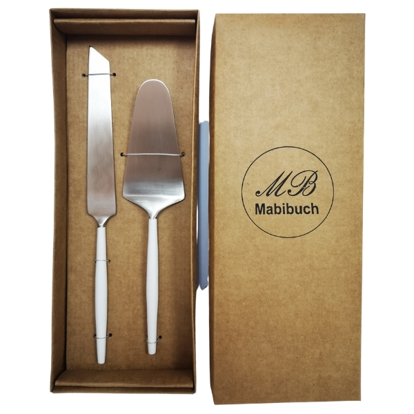 Mabibuch – Cake Server / Spatula and Knife Cake Server – 2 Piece