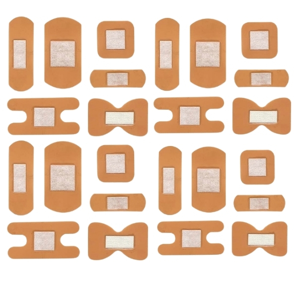 SourceDirect – Bulk Pack Of 40 Assorted Waterproof Plasters