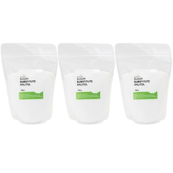 SourceDirect – Xylitol Sweeteners – Bulk pack of 3 – 200g Each