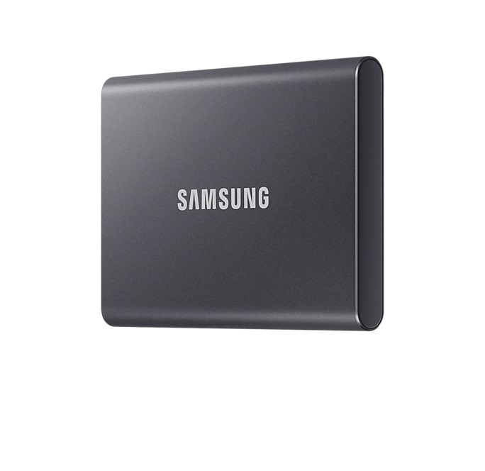 Samsung T7 1TB USB 3.2 Gen 2 Portable SSD – Grey