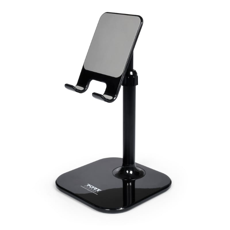 Port Connect Ergonomic Smartphone Desk Stand – Black