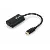 Port Connect 15cm Type-C to 4K HDMI Adapter – Black Port Connect 15cm Type-C to 4K HDMI Adapter – Black