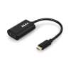 Port Connect 15cm Type-C to VGA Adapter – Black Port Connect 15cm Type-C to VGA Adapter – Black