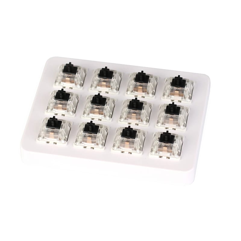 Keychron K6 & K8 Gateron Black Mechanical Switch – 12 Piece Set