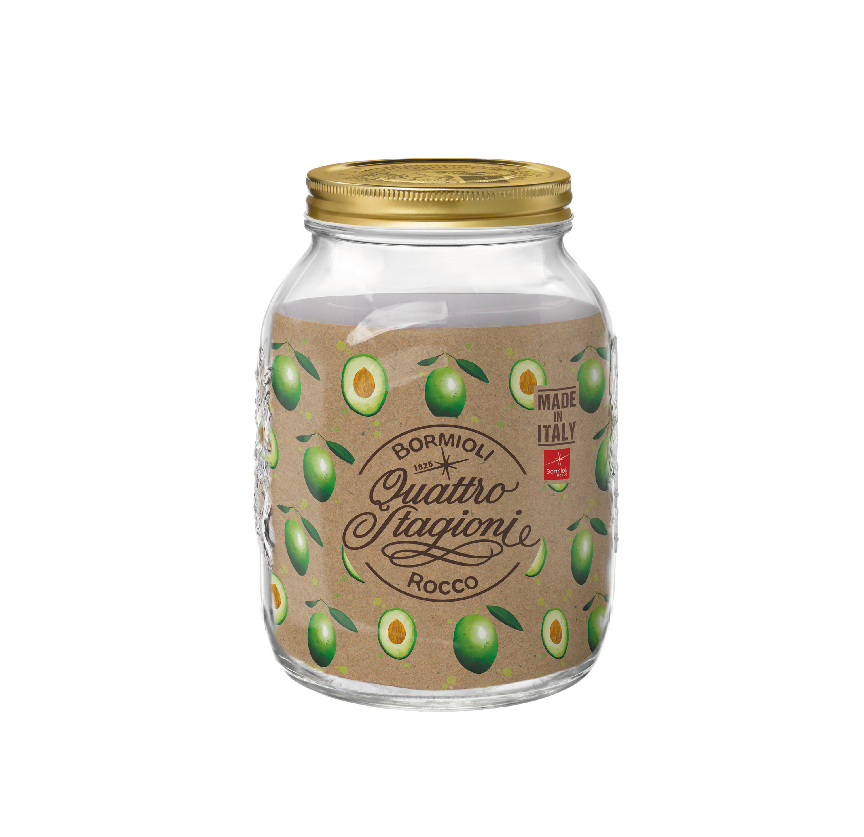 Bormioli Rocco Quattro Jar 3.0lt