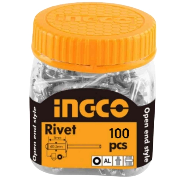 Ingco – Rivet – 100 Pieces