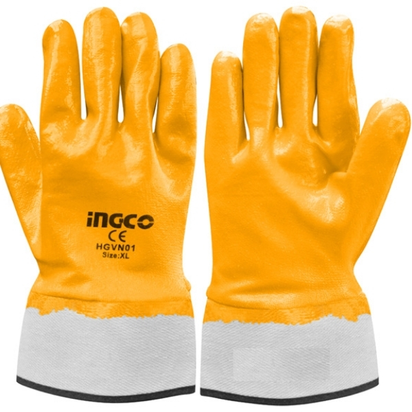 Ingco – Heavy Nitrile Gloves – Extra Large