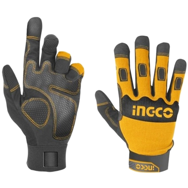Ingco – Mechanic/Synthetic Gloves – Extra Large