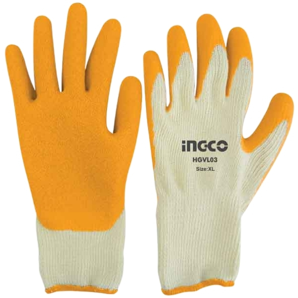 Ingco – Latex Gloves – Extra Large