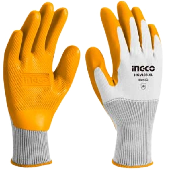 Ingco – Latex Gloves Industrial Chemical – Extra Large