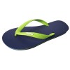 Fipper – Unisex Flip flops / Slippers – Navy with Lime Green Straps – UK 11 Fipper – Unisex Flip flops / Slippers – Navy with Lime Green Straps – UK 11