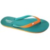 Fipper – Flip Flops / Slippers – Comfort (Turquoise with Orange Straps) – UK 11 Fipper – Flip Flops / Slippers – Comfort (Turquoise with Orange Straps) – UK 11