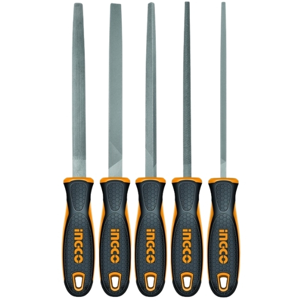 Ingco – Steel File Set – 5 Piece