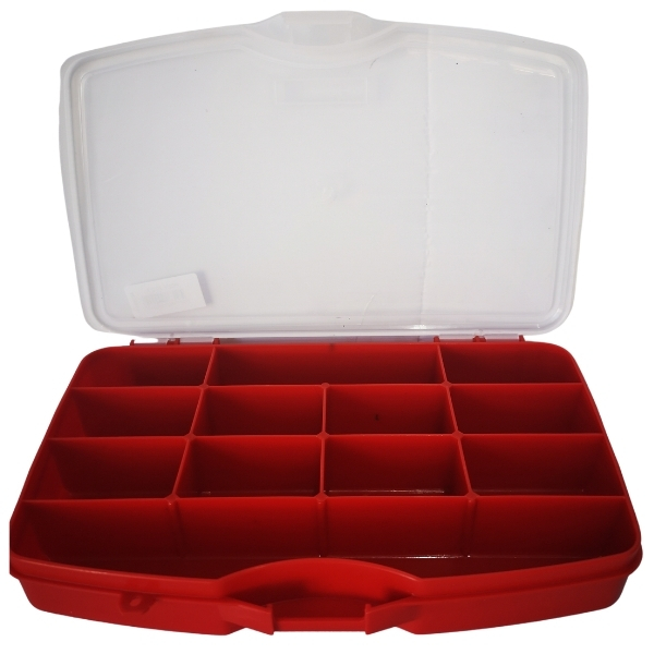 Port-Bag – Toolbox – Red – 12 Compartments
