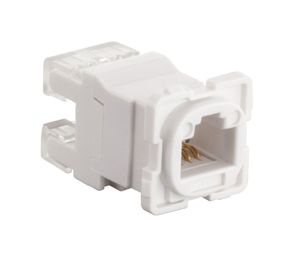 LQ CAT6 Keystone – White
