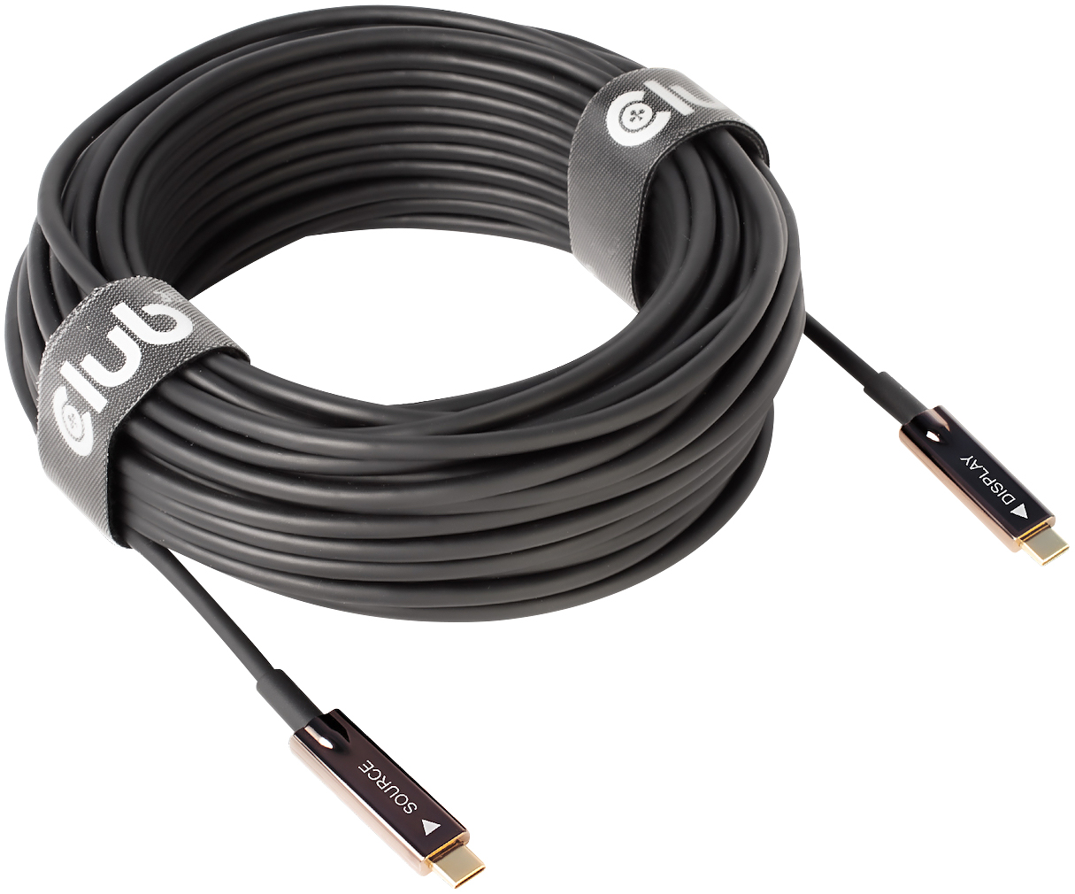 Club 3D USB Gen2 Type-C Active Optical Cable – 20m