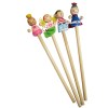SourceDirect – Pack Of 4 Wooden Pencils With Fun Toy Top SourceDirect – Pack Of 4 Wooden Pencils With Fun Toy Top