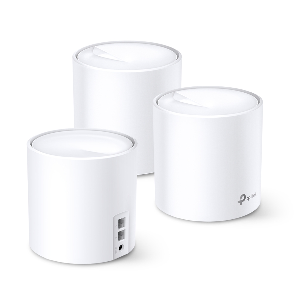 TP-Link Deco X60(3-pack) Premium WiFi 6 AX5400 Whole Home Mesh Wi-Fi System