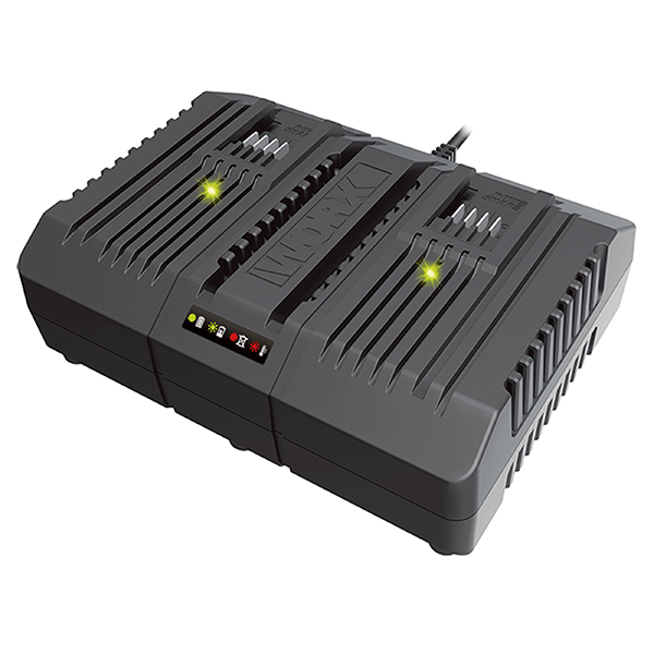 Bat. Charg. 20V 2 X 2A Dual Port Charger (Charging Time 1X2.0Ah – 30Mi)