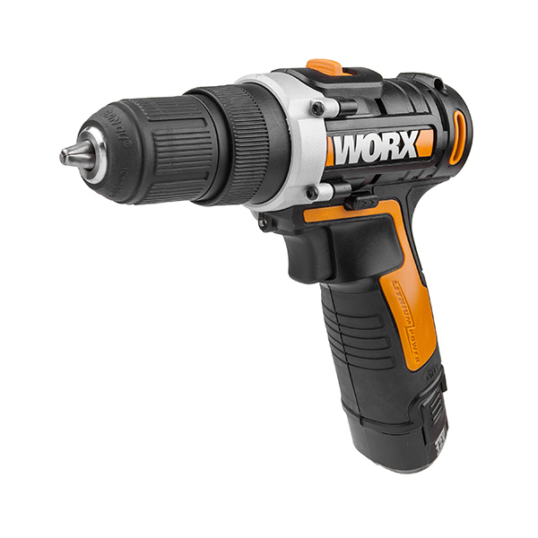 D/Driver 12V 2 X 2.0Ah Std Charg. Inj. Box With Holster Worx