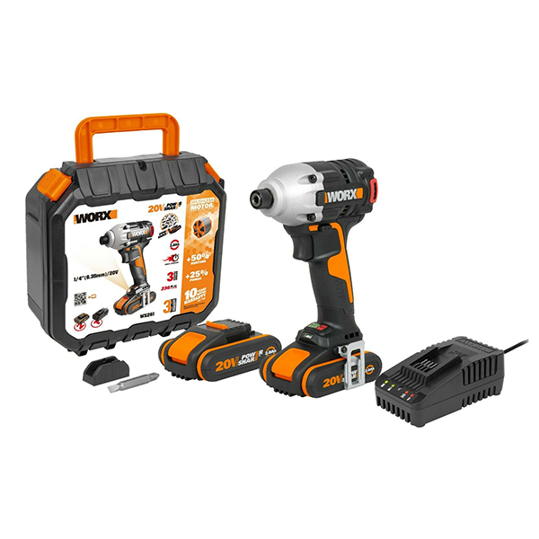 Imp. Drill 20V 13Mm 40Nm 1500Rpm 2 X 2.0Ah Std Charg. Worx