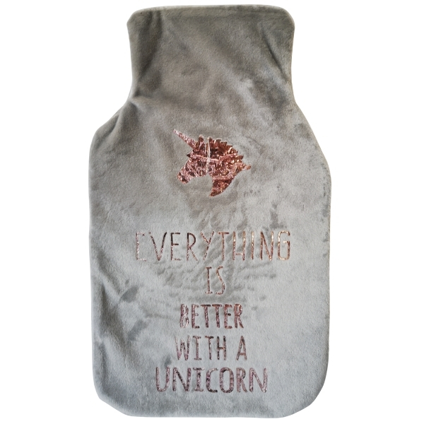 Snuggly Bits – Hot Water Bottle Cover – Unicorn
