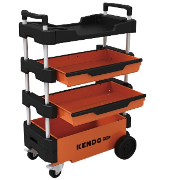 Kendo – Mild Steel Foldable Tool Trolley