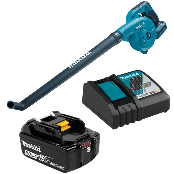 Makita – Cordless LXT Blower -18v, 3Ah Li-Ion Battery & 18V LXT  Charger