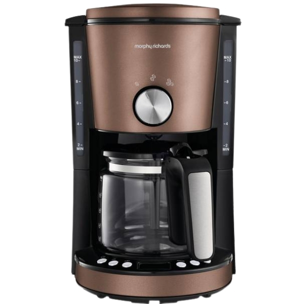 Morphy Richards – Coffee Maker Drip Filter Digital – Bronze – (1800W)