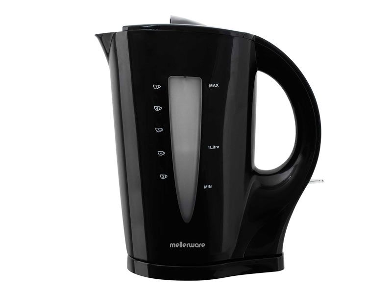 Mellerware – 2200W Black 1.7L Cordless Kettle – Sabie