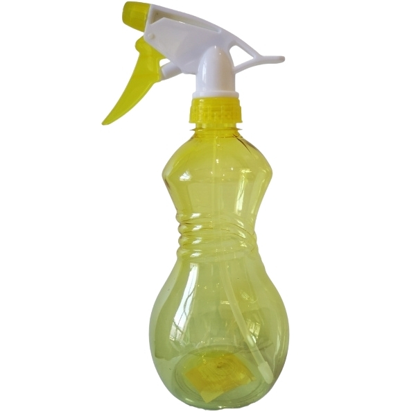 SourceDirect – Plastic Trigger Sprayer Bottle – Yellow (550ml)