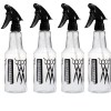 SourceDirect -Pack Of 4 Plastic Hairdressing Trigger Spray Bottle – (500ml) SourceDirect -Pack Of 4 Plastic Hairdressing Trigger Spray Bottle – (500ml)