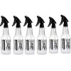 SourceDirect -Pack Of 6 Plastic Hairdressing Trigger Spray Bottle – (500ml) SourceDirect -Pack Of 6 Plastic Hairdressing Trigger Spray Bottle – (500ml)
