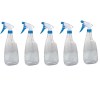 SourceDirect – Pack Of 5 Plastic Trigger Sprayer Bottle -Transparent(500ml) SourceDirect – Pack Of 5 Plastic Trigger Sprayer Bottle -Transparent(500ml)