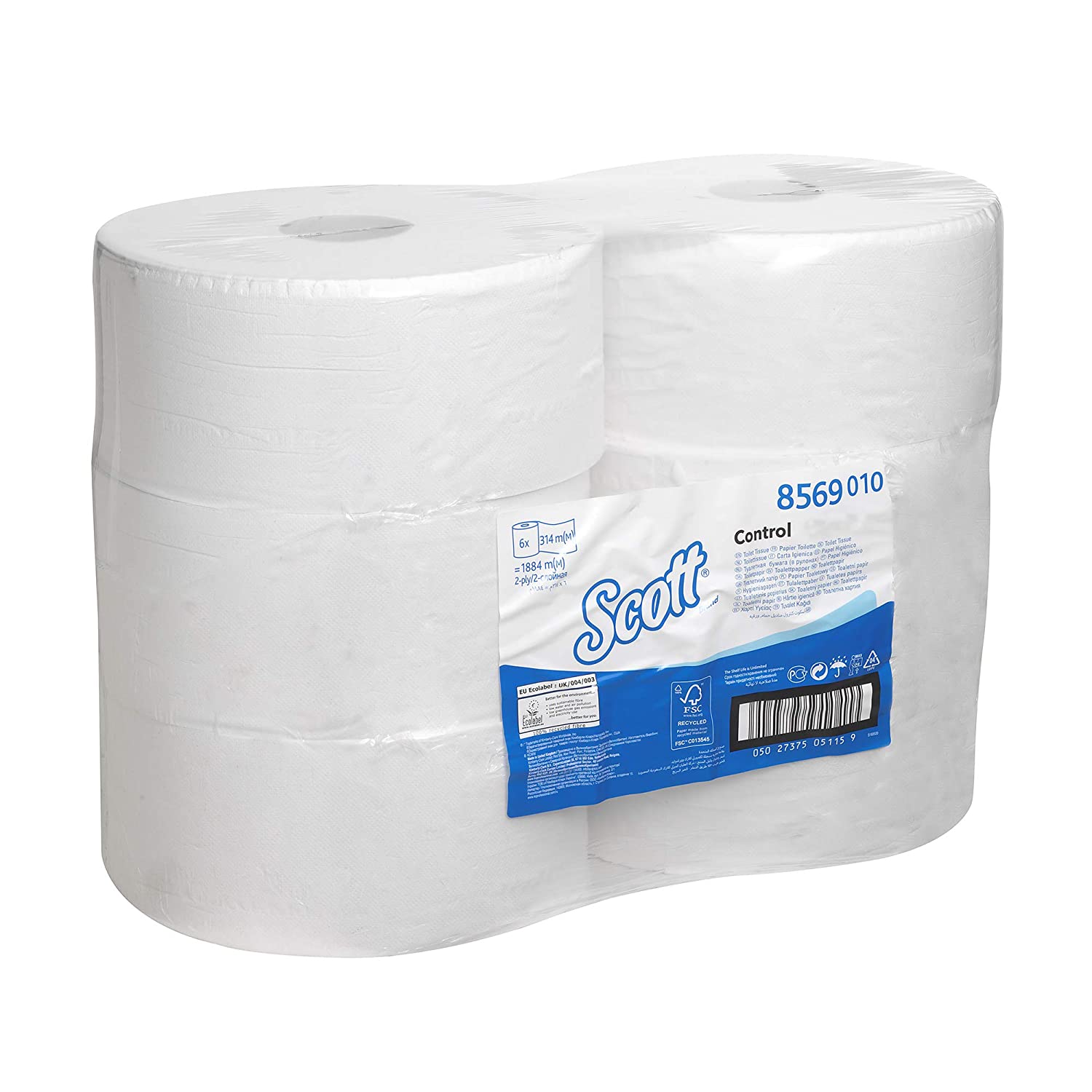 Scott – Control Centrefeed Toilet Paper / Towel – Pack of 6 Rolls