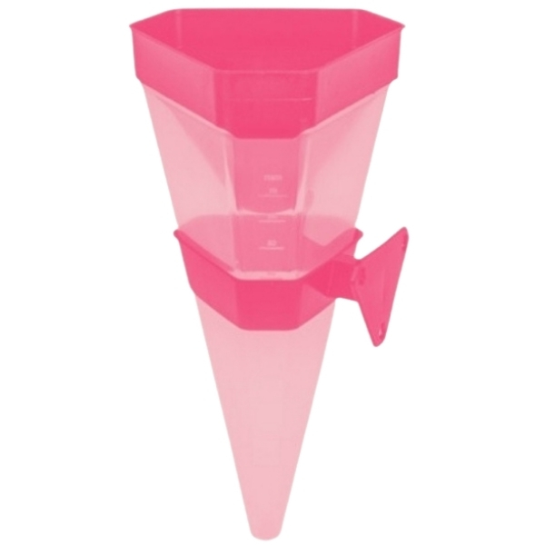 SourceDirect – Triangular Rain Gauge – Red (1000ml)