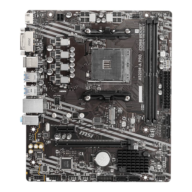 MSI A520M-A PRO Micro-ATX Motherboard