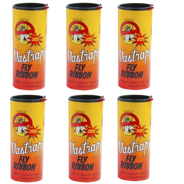 Vastrap – Fly Ribbon – Pack Of 6 (Plastic Tube)