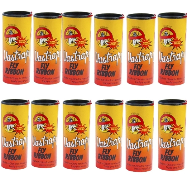 Vastrap – Fly Ribbon – Pack Of 12 (Plastic Tube)