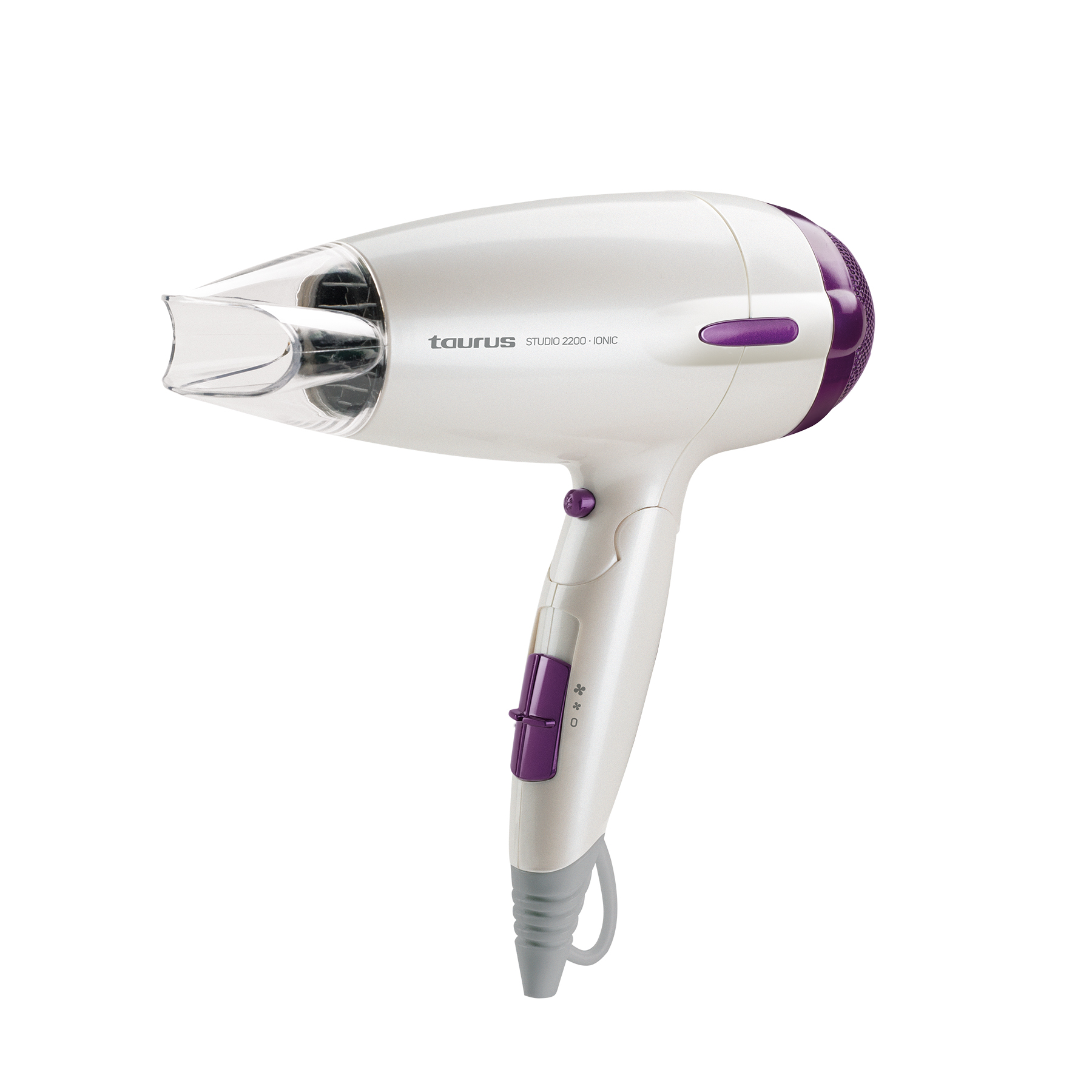Taurus Hair Dryer Foldable DC Motor White 2 Speed 2200W “Studio 2200 Ionic”