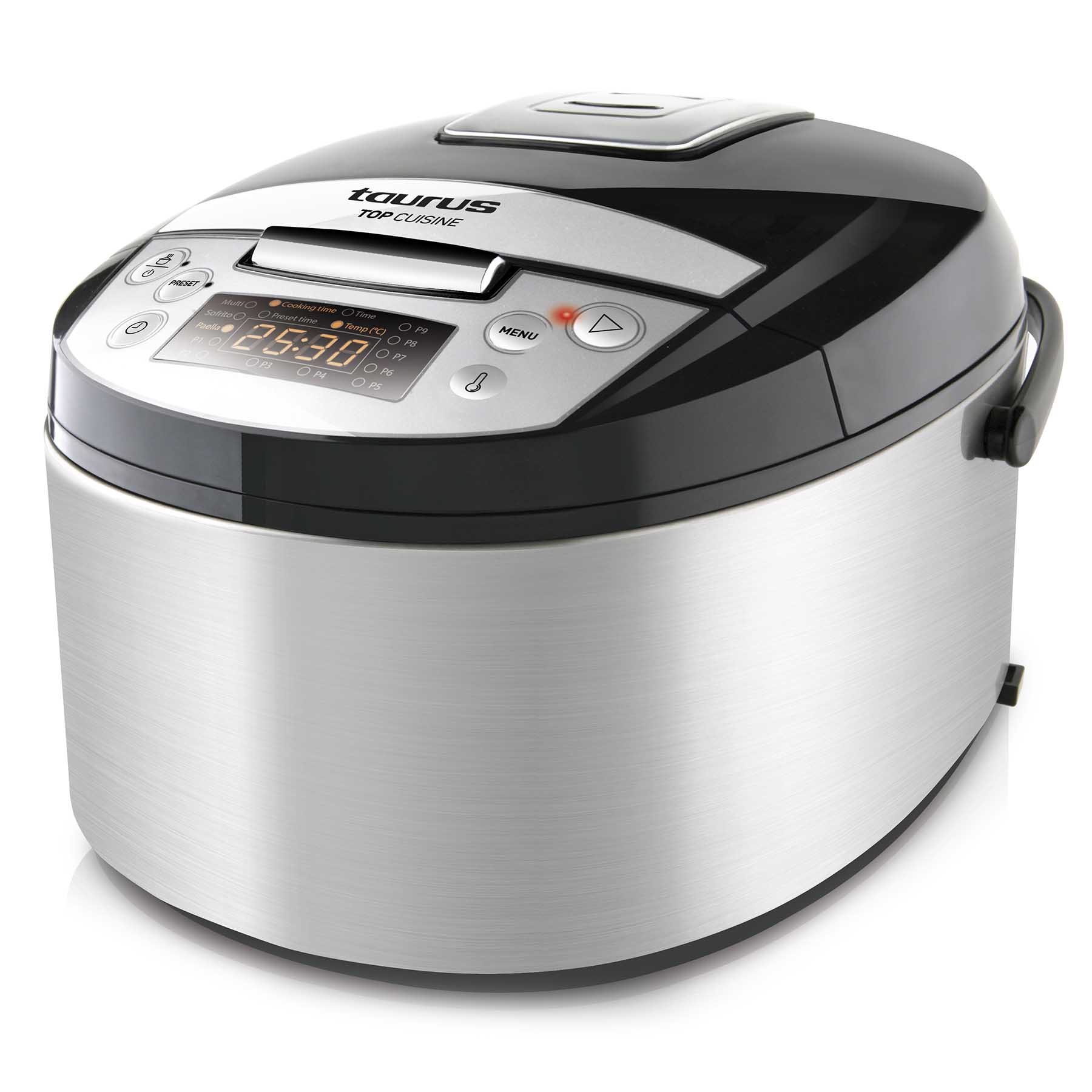 Taurus Multi Cooker Stainless Steel Black 5L 860W “Top Cuisine”