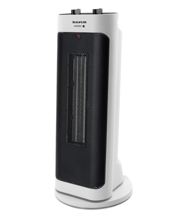 Taurus Heater Floor Fan Black 2Heat Settings 2000W ‘Atacama 2001