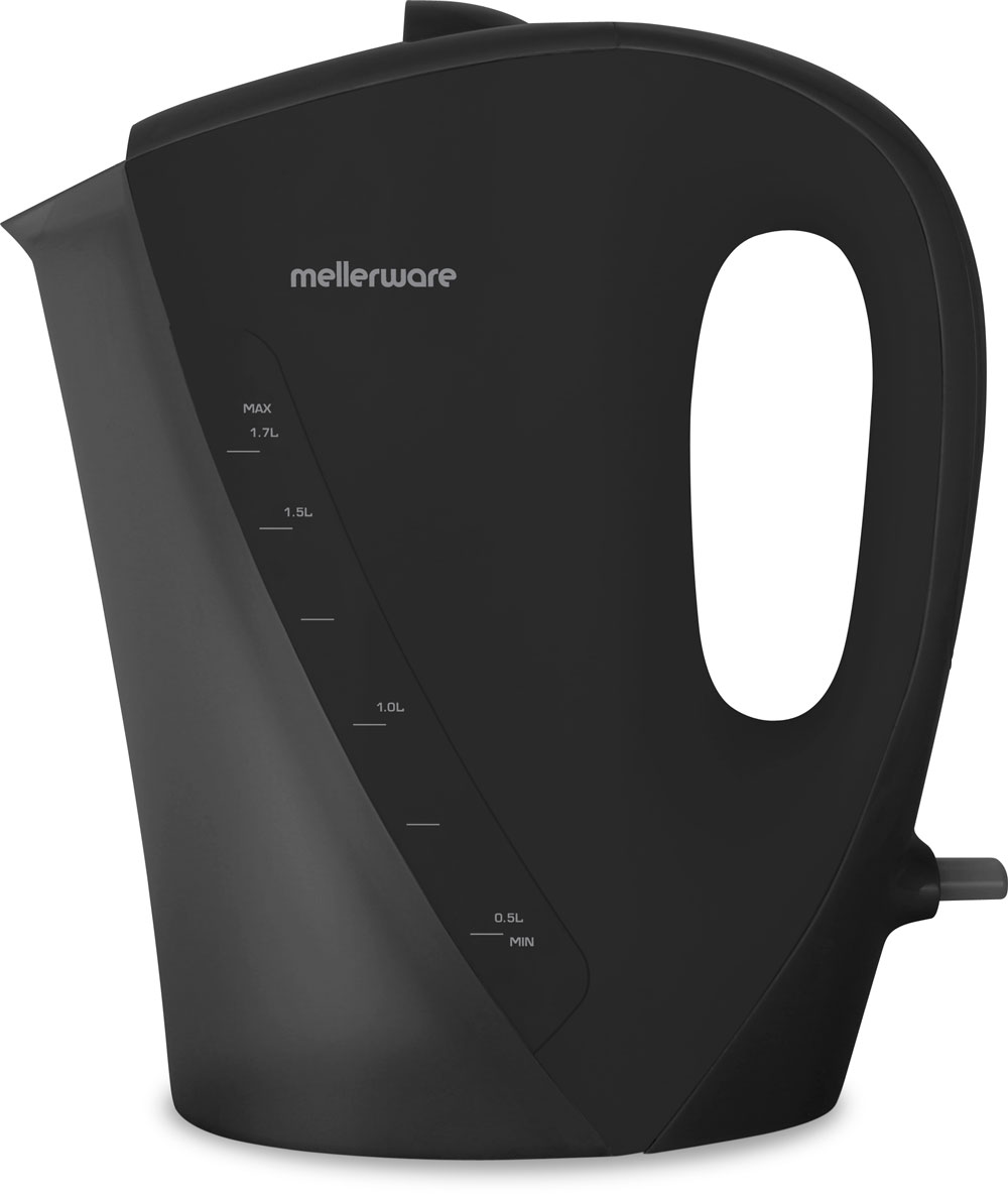 Mellerware Kettle Corded Plastic Black 1.7L 2200W “Zambezi”