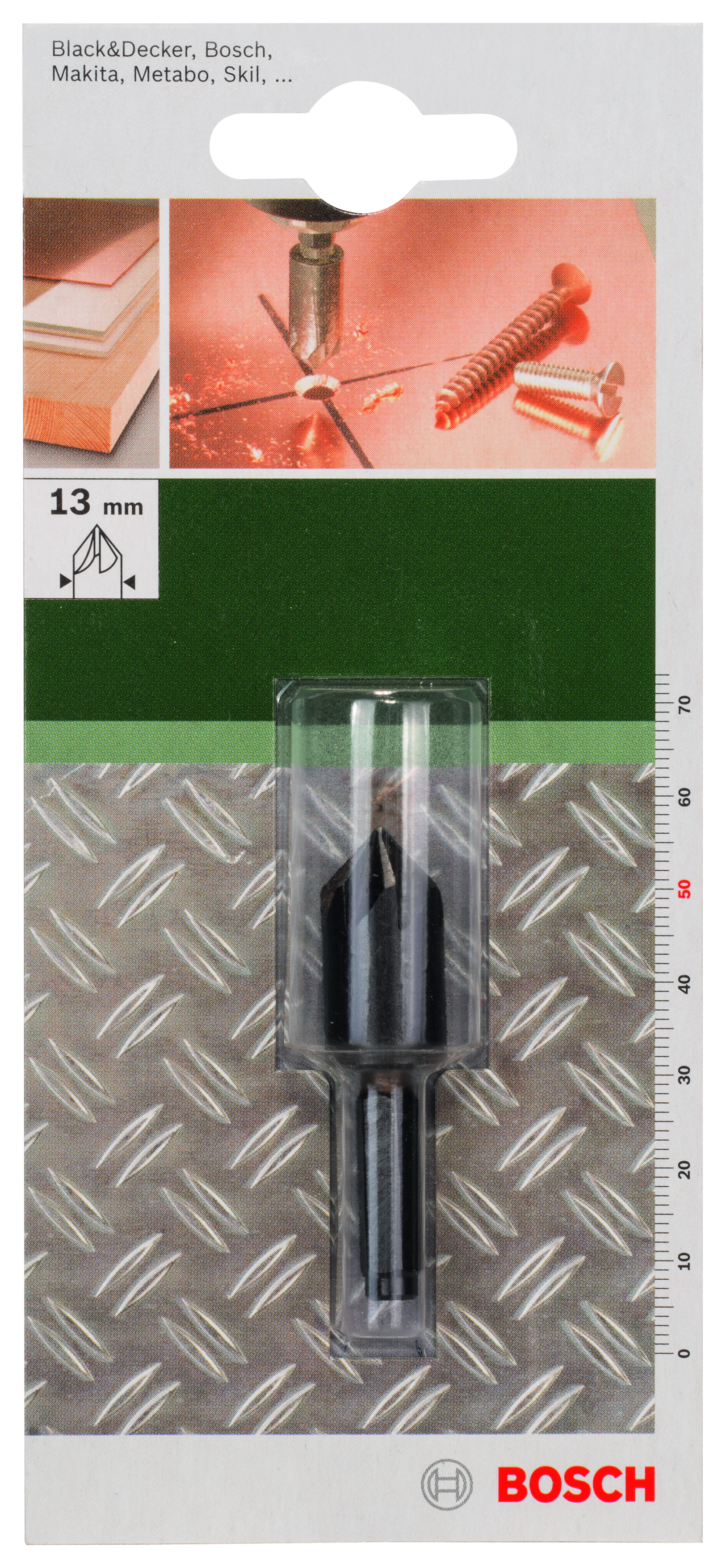 Tool steel countersink bits D= 13.0 mm; M6-M8
