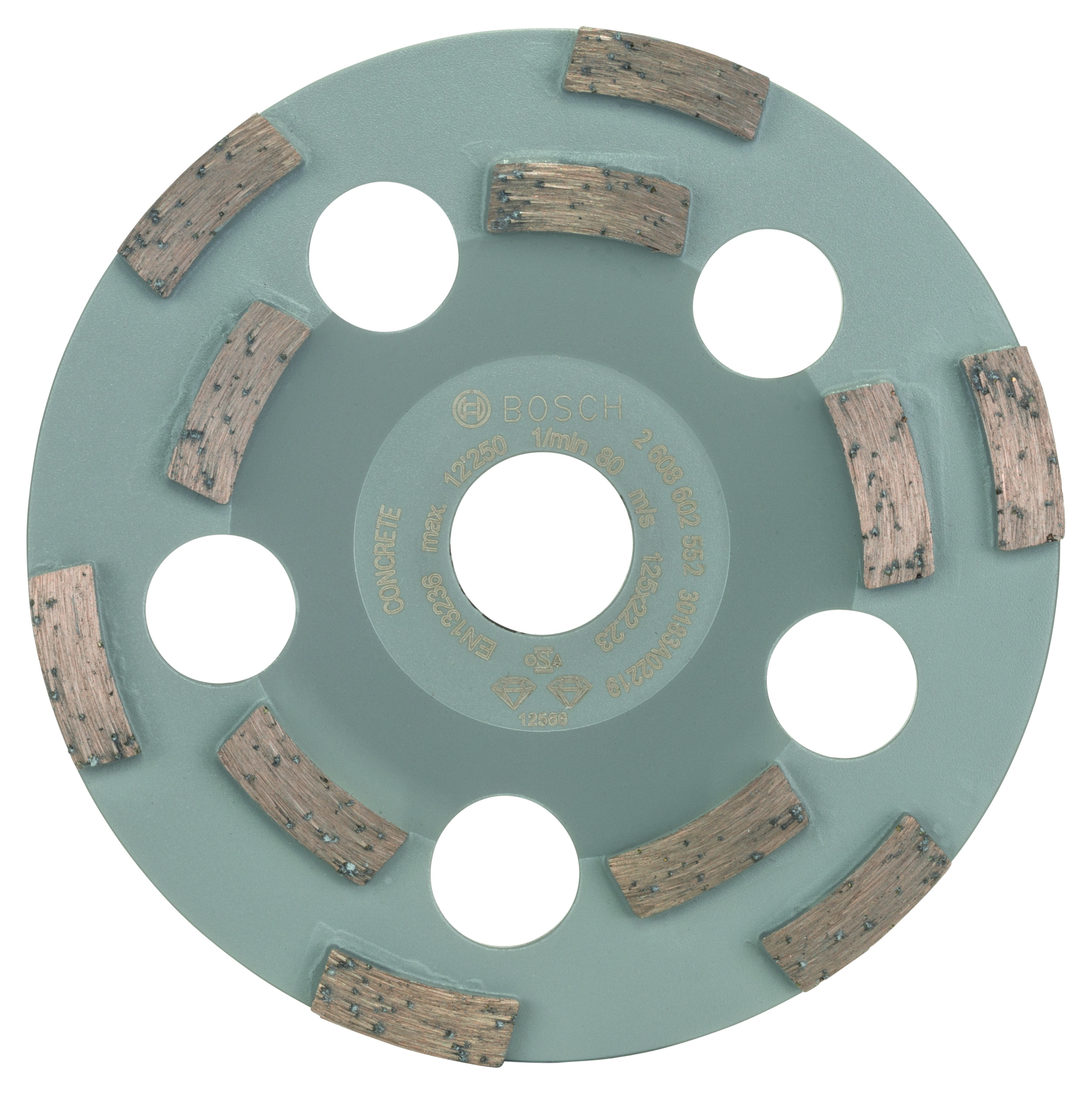 Diamond grinding head Expert for Concrete 125 x 22.23 x 4.5 mm