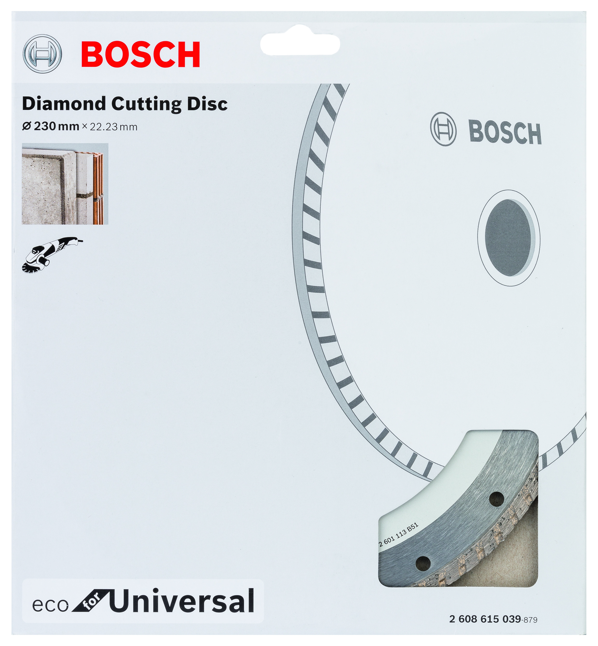 Diamond Cutting Disc ECO For Universal 230×22.23×3.0x7