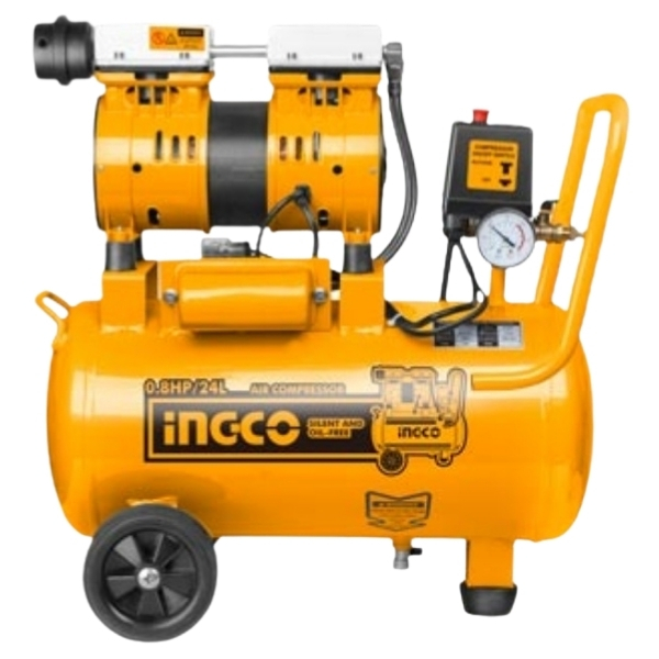 Ingco – Air Compressor – 600W Tank 24L (6.3Gal)
