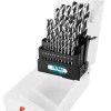 Total Tools 25 Piece HSS Twist Drill Bit Set Total Tools 25 Piece HSS Twist Drill Bit Set