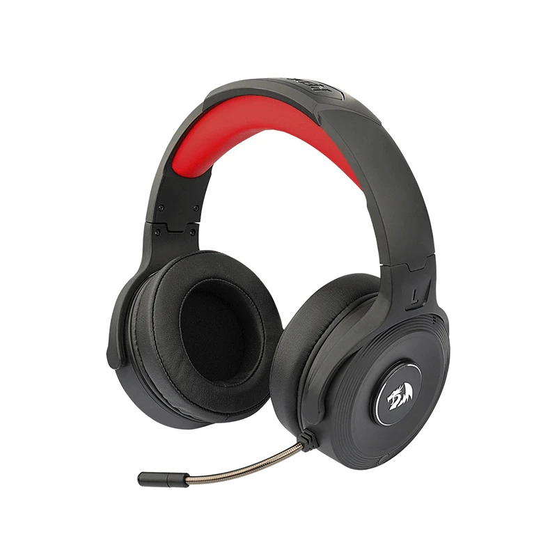 Redragon PELOPS 7.1 Surround Sound Wireless Headset  – Black
